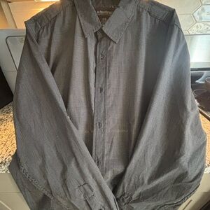 Men’s Tiny Plaid Button-Up Shirt